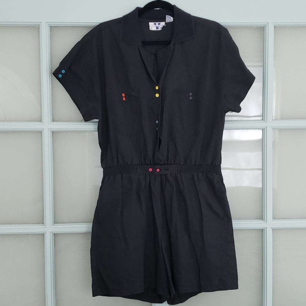 80's Vintage Viewpoint by Gottex romper